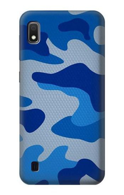 S2958 Army Blue Camo Camouflage Case For Samsung Galaxy A10