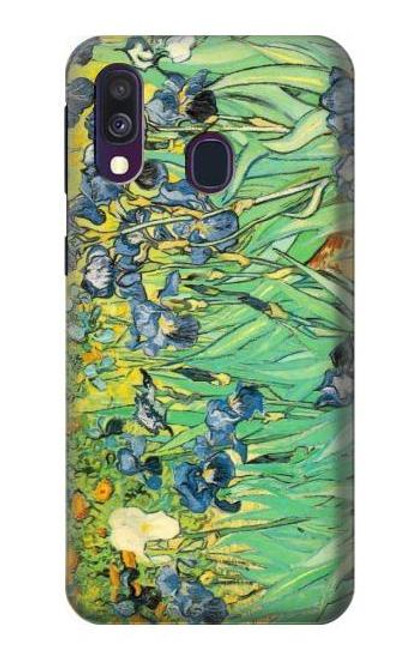 S0210 Van Gogh Irises Case For Samsung Galaxy A40