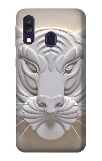 S0574 Tiger Carving Case For Samsung Galaxy A40