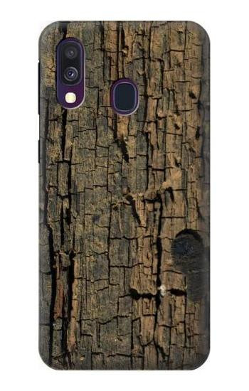 S0598 Wood Graphic Printed Case For Samsung Galaxy A40