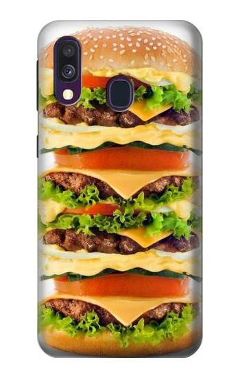S0790 Hamburger Case For Samsung Galaxy A40