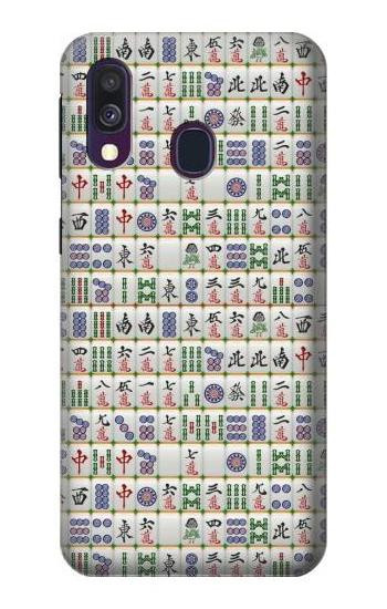S1051 Mahjong Case For Samsung Galaxy A40