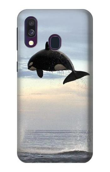 S1349 Killer whale Orca Case For Samsung Galaxy A40