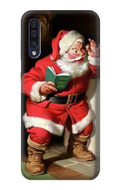 S1417 Santa Claus Merry Xmas Case For Samsung Galaxy A50