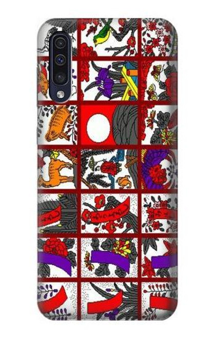 S1923 Hanafuda Japanese Flower Card Case For Samsung Galaxy A50