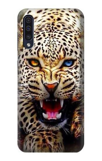 S1932 Blue Eyed Leopard Case For Samsung Galaxy A50