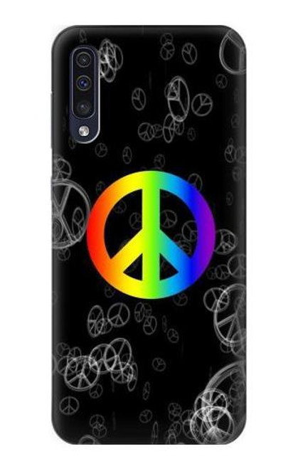 S2356 Peace Sign Case For Samsung Galaxy A50