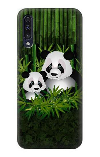 S2441 Panda Family Bamboo Forest Case For Samsung Galaxy A50
