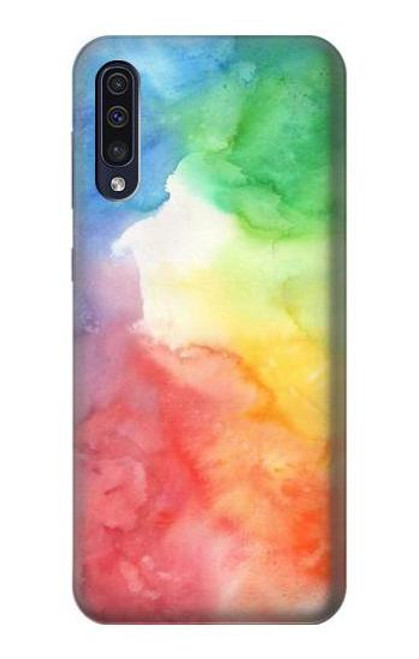 S2945 Colorful Watercolor Case For Samsung Galaxy A50