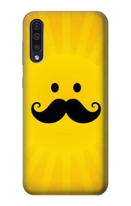 S1145 Yellow Mustache Sun Case For Samsung Galaxy A70