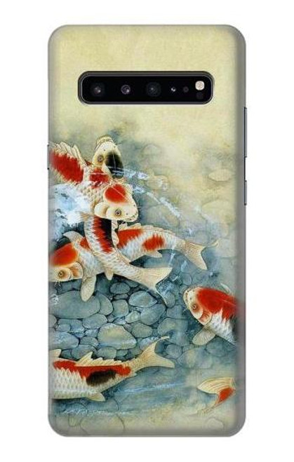 S1654 Koi Carp Fish Art Painting Case For Samsung Galaxy S10 5G