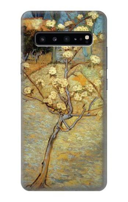 S1978 Van Gogh Letter Pear Tree Blossom Case For Samsung Galaxy S10 5G