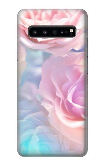 S3050 Vintage Pastel Flowers Case For Samsung Galaxy S10 5G