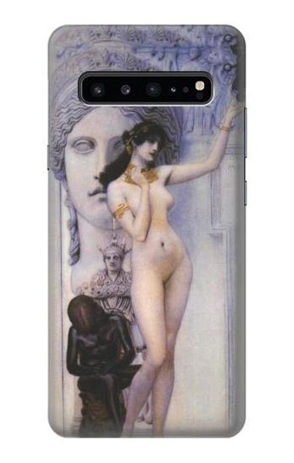 S3353 Gustav Klimt Allegory of Sculpture Case For Samsung Galaxy S10 5G
