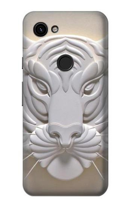S0574 Tiger Carving Case For Google Pixel 3a