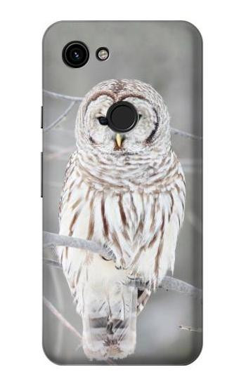 S1566 Snowy Owl White Owl Case For Google Pixel 3a