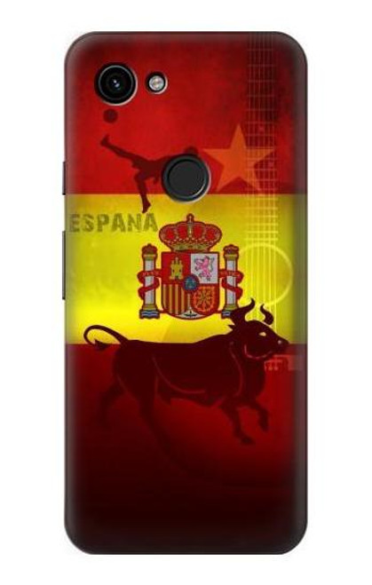 S2984 Spain Football Soccer Euro 2016 Case For Google Pixel 3a