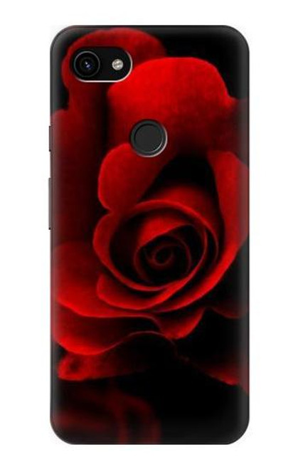 S2898 Red Rose Case For Google Pixel 3a XL