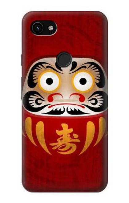 S3023 Japan Good Luck Daruma Doll Case For Google Pixel 3a XL