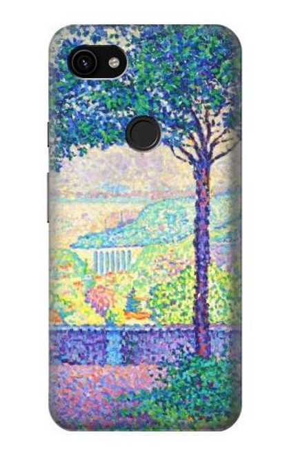 S3349 Paul Signac Terrace of Meudon Case For Google Pixel 3a XL