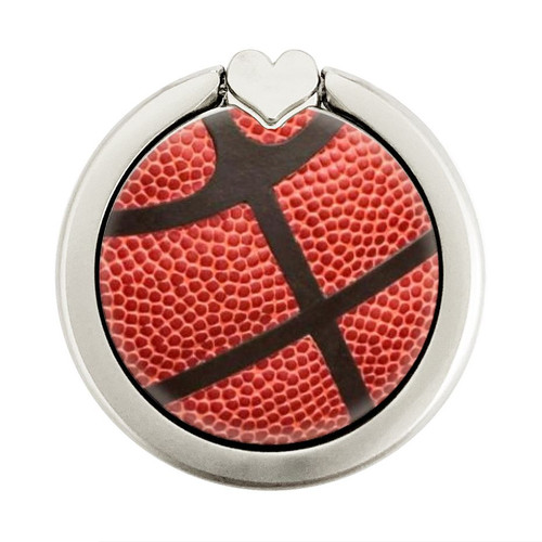 S0065 Basketball Graphic Ring Holder and Pop Up Grip