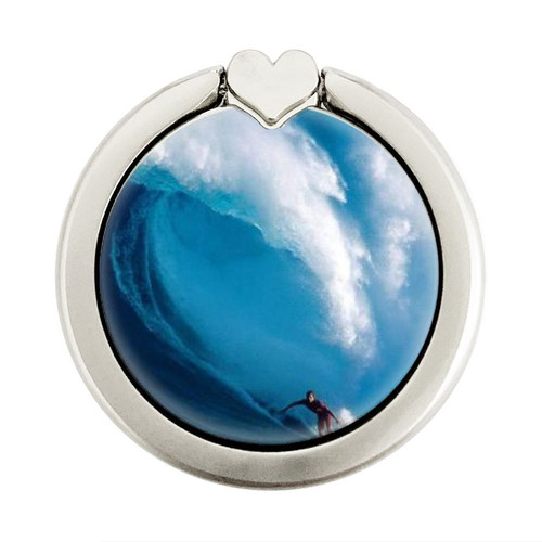 S0438 Hawaii Surf Graphic Ring Holder and Pop Up Grip