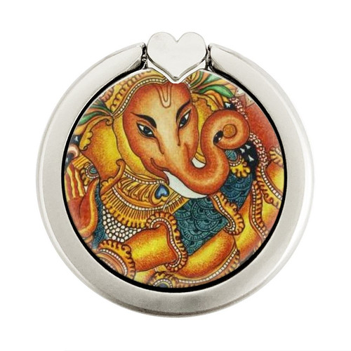 S0440 Hindu God Ganesha Graphic Ring Holder and Pop Up Grip