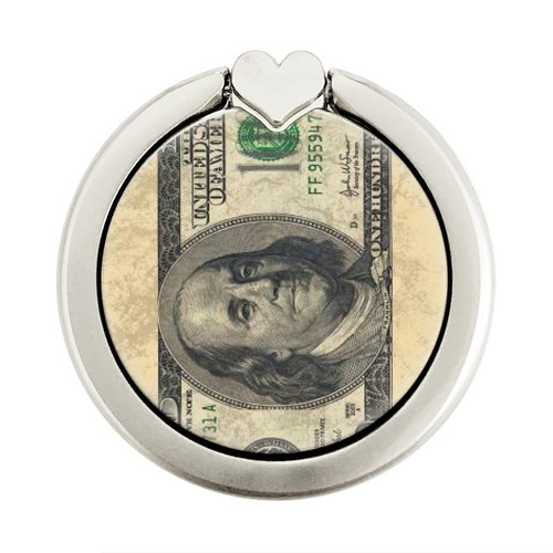 S0702 Money Dollars Graphic Ring Holder and Pop Up Grip