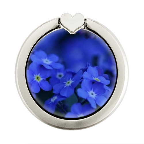 S0782 Forget me not Graphic Ring Holder and Pop Up Grip