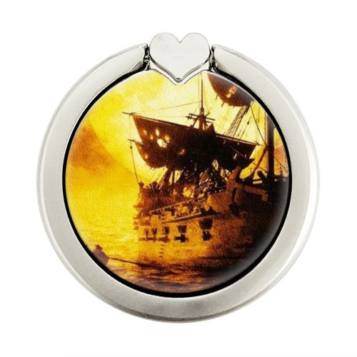 S0841 Pirates Black Pearl Graphic Ring Holder and Pop Up Grip S0841 Pirates Black Pearl Graphic Ring Holder and Pop Up Grip