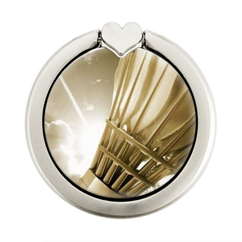 S0979 Badminton Sport Art Graphic Ring Holder and Pop Up Grip