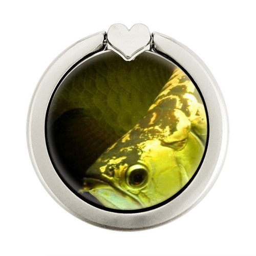 S1021 Gold Arowana Fish Graphic Ring Holder and Pop Up Grip S1021 Gold Arowana Fish Graphic Ring Holder and Pop Up Grip