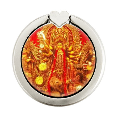 S1030 Hindu God Durga Puja Graphic Ring Holder and Pop Up Grip