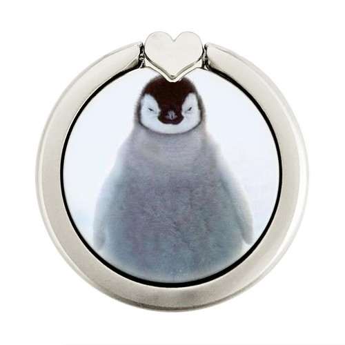 S1075 Penguin Ice Graphic Ring Holder and Pop Up Grip S1075 Penguin Ice Graphic Ring Holder and Pop Up Grip