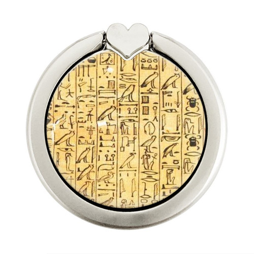S1625 Egyptian Coffin Texts Graphic Ring Holder and Pop Up Grip S1625 Egyptian Coffin Texts Graphic Ring Holder and Pop Up Grip