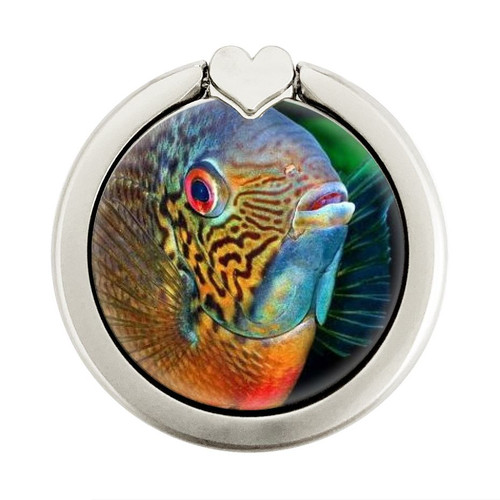 S1812 Cichlid Fish Graphic Ring Holder and Pop Up Grip S1812 Cichlid Fish Graphic Ring Holder and Pop Up Grip