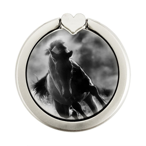 S1860 Running Horse Graphic Ring Holder and Pop Up Grip