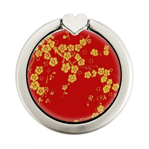 S2050 Cherry Blossoms Chinese Graphic Printed Graphic Ring Holder and Pop Up Grip S2050 Cherry Blossoms Chinese Graphic Printed Graphic Ring Holder and Pop Up Grip