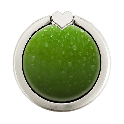 S2475 Green Apple Texture Seamless Graphic Ring Holder and Pop Up Grip