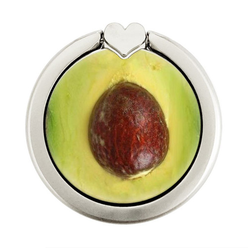 S2552 Avocado Fruit Graphic Ring Holder and Pop Up Grip S2552 Avocado Fruit Graphic Ring Holder and Pop Up Grip