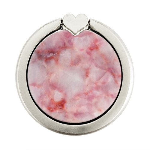 S2843 Pink Marble Texture Graphic Ring Holder and Pop Up Grip