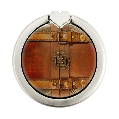 S3012 Treasure Chest Graphic Ring Holder and Pop Up Grip