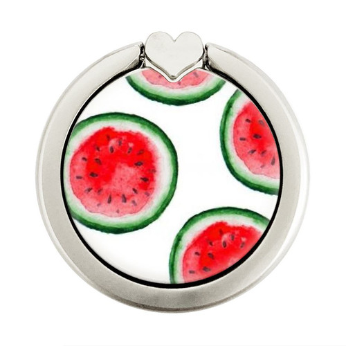 S3236 Watermelon Pattern Graphic Ring Holder and Pop Up Grip