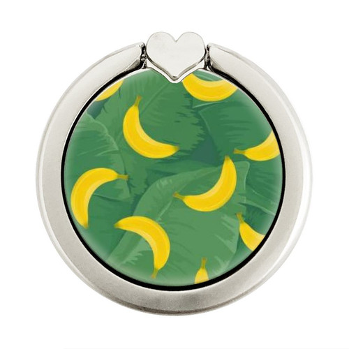 S3286 Banana Fruit Pattern Graphic Ring Holder and Pop Up Grip S3286 Banana Fruit Pattern Graphic Ring Holder and Pop Up Grip