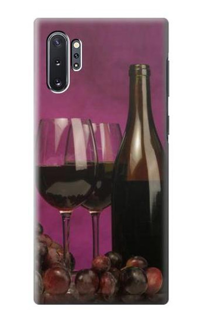 S0910 Red Wine Case For Samsung Galaxy Note 10 Plus