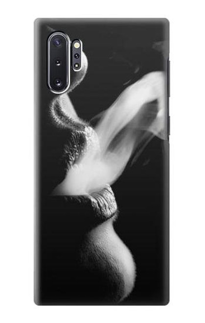 S0917 Sexy Lip Girl Smoking Case For Samsung Galaxy Note 10 Plus