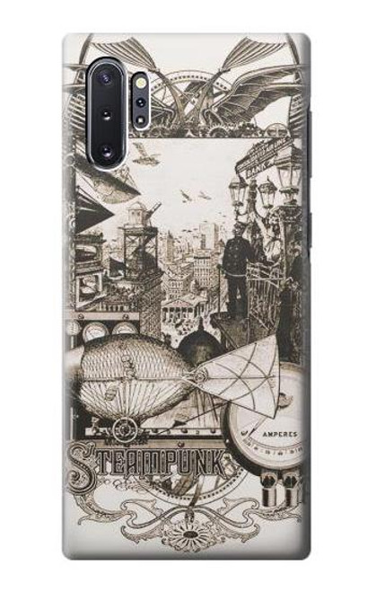 S1681 Steampunk Drawing Case For Samsung Galaxy Note 10 Plus