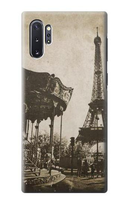 S2174 Eiffel Tower Vintage Paris Case For Samsung Galaxy Note 10 Plus