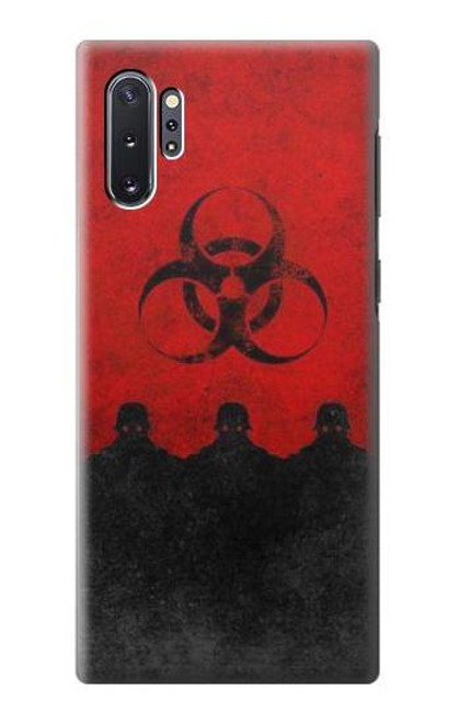 S2917 Biohazards Virus Red Alert Case For Samsung Galaxy Note 10 Plus