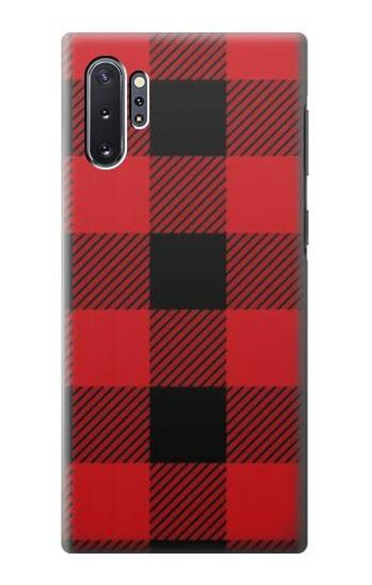 S2931 Red Buffalo Check Pattern Case For Samsung Galaxy Note 10 Plus